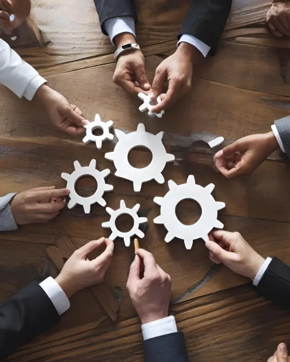 Professional data entry workspace